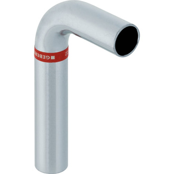 Kolano  GEBERIT  Mapress C-Stahl bose  Stal Ocynk x Stal 22mm  x 22mm  DN 20 x DN 20 (Końcówka wciskowa x Końcówka wciskowa)