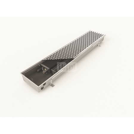 Grzejnik konwektorowy ZEHNDER Terraline Neo 110/4000mm, kolor Aluminiowy Naturalny, moc 5698W