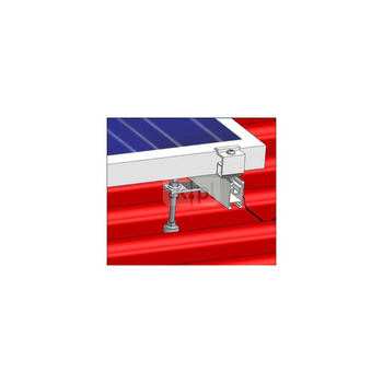 1 kW B028 mocowanie, blachodachówka poziom KLIK