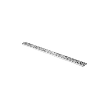 TECEdrainline - Ruszt prosty drops 700 mm, stal szczotkowana