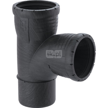 Trójnik Geberit Silent-Pro 87.5° d110/90, łagodny