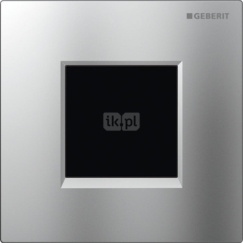 Elektroniczny zawór spłukujący Geberit do pisuaru, zasilanie 230V, Typ 30, chrom mat-chrom bł.
