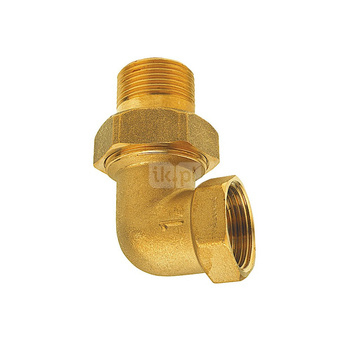 Śrubunek mosiężny 3/8" kątowy