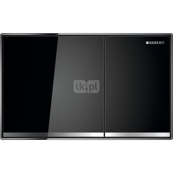 Przycisk spłukujący do stelaża GEBERIT Sigma Czarny