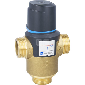 Termostatyczny zawór mieszający ATM 761 DN25 1 GZ zakres temperatury 20-43 st C Kvs 3 2