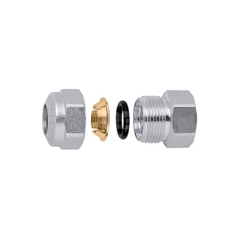 Złączka z gwintem wewnętrznym, wykończenie: chrom F. 1/2"-12CR