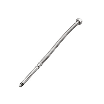 9145 Przyłącze elast.do baterii ze stali nierdz., 3/8"xM10, 45cm, PN10, Tmax+65 st.C