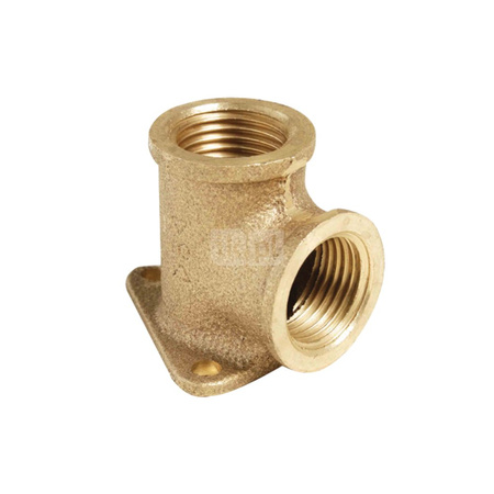 3000 Kolano ścienne GW 3 mocowania 1/2"