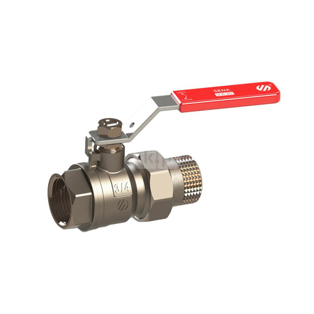 SENA VA30 zawór kulowy, 1 GW x 1 1/4 GZ, z półśrubunkiem 1, uchwyt rączka