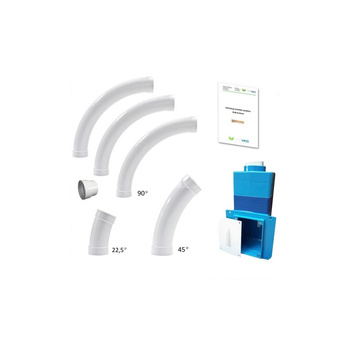 Jednostka centralna SANIFLO SM40 + 2 x Zestaw Instalacyjny HAH