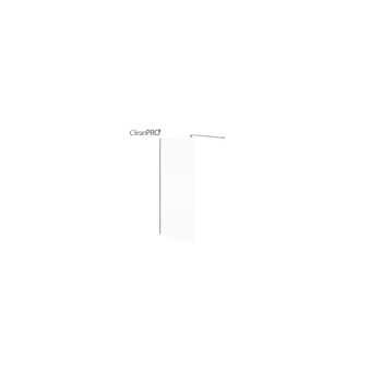 KABINA PRYSZNICOWA WALK-IN MILLE CHROM 100X200 SZKŁO TRANSPARENTNE