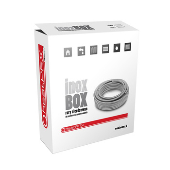 Rura INOX BOX 20 x 0,18 - zwój 10 m.