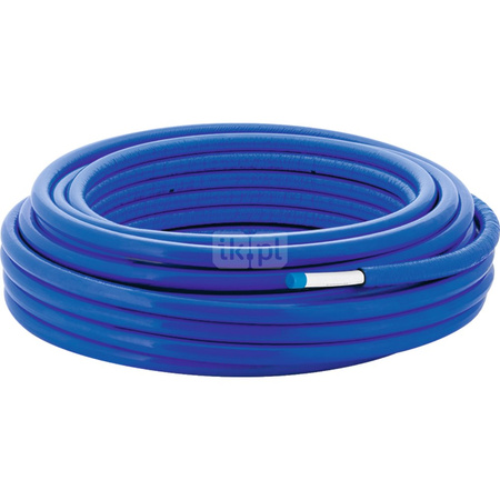 Rura wielowarstwowa GEBERIT PE-RT II/AL/PE-RT II Volex ML 20x3 izolacja: 6mm kolor: niebieski - kręgi 50m
