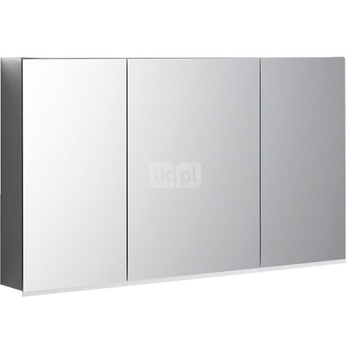 Szafka z lustrem Option Plus B120, z oświetleniem, troje drzwi