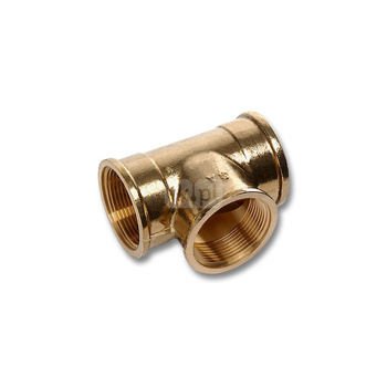 Trójnik SANHA 622 Mosiądz (3/4'' x 3/4'' x 3/4'') (GW x GW x GW)