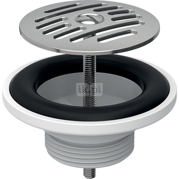 Zawór zestawu odpływowego Geberit ze swobodnym przepływem, kratka