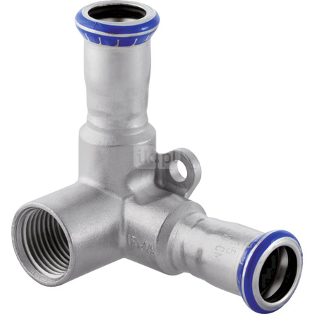 Podłączenie armatury Geberit Mapress Edelstahl 90°/2 z gw.wewn. d15-Rp½