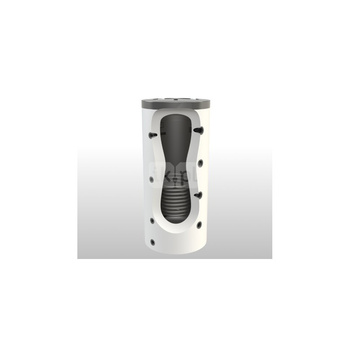 Zbiornik buforowy stojący ELEKTROMET WGJ-B 300L, bez wężownicy, izolacja: pianka polistyrenowa, kolor: biały