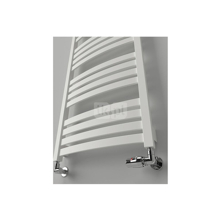 Grzejnik drabinkowy GORGIEL EBRO W, 1445/535mm, kolor Czarny, moc 665W