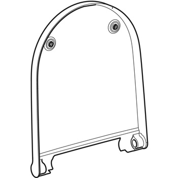 Pokrywa deski AqC Sela, biała