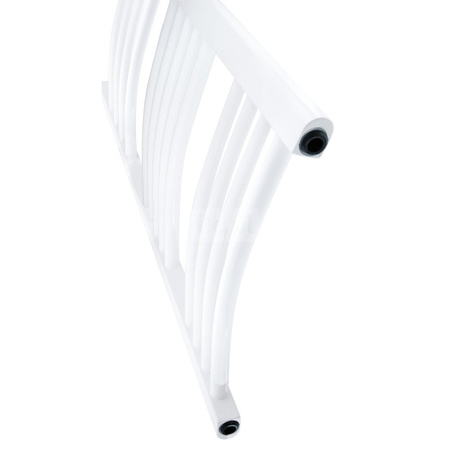 Grzejnik łazienkowy typ 450x1200 łuk biały