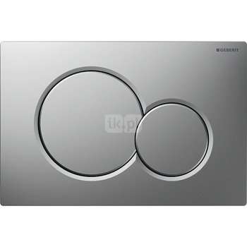 Przycisk uruchamiający Geberit Sigma01, przedni, chrom mat, easy-to-clean