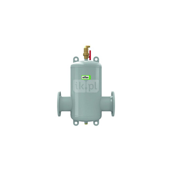 Separator mikropęcherzy powietrza i osadów Exvoid A 125 szare, przyłącza kołnierzowe