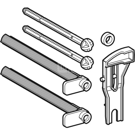 Zestaw popychaczy i bolców dystansowych