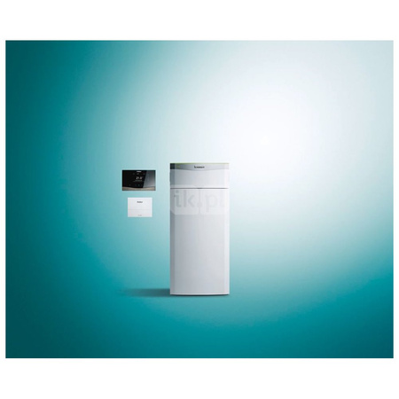 Pakiet systemowy OZE - Pompa ciepła gruntowa solanka-woda VAILLANT VWF 157/4 flexoTHERM 11.2kW 400V + Regulator sensoCOMFORT VRC 720