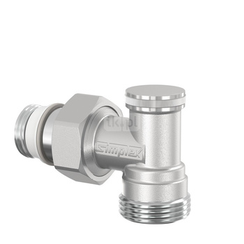 ZAWOR POWROTNY GWINT.AG/N KATOWY 1/2"x3/4" - niklowany