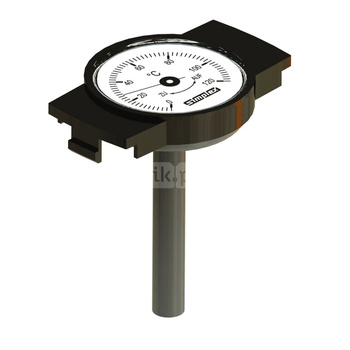 UCHWYT ODCINAJĄCY Z TERMOMETREM 0 - 120 st. C, tworzywo sztuczne