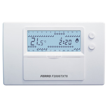 Tygodniowy regulator elektroniczny 2006TX bezprzewodowy