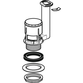 Kosz zaworu Typ 280 Rd60x1/8 L30