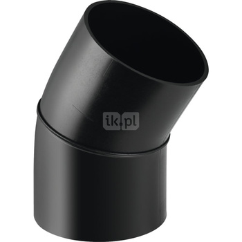 Długi łuk  30' GEBERIT HDPE Polietylen x Polietylen 200mm  x 200mm  DN 200 x DN 200 (Króciec z tworzywa sztucznego do spawania/zgrzewania x Króciec z tworzywa sztucznego do spawania/zgrzewania)