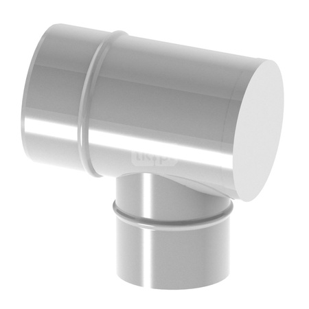 Trójnik 87st.- rewizyjny Viessmann podłączeniowy fi100/150 z uszczelką