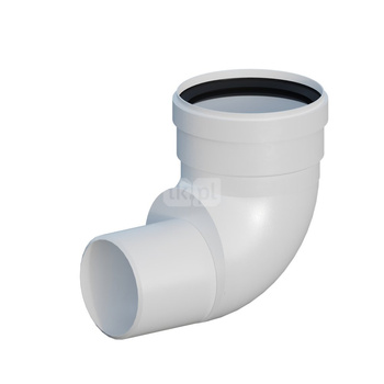 Kolano redukcyjne PP 87° DN60/80mm z uszczelką [EPDM]