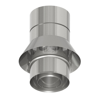 Przejście TWIN na DWECO 2.0 i zasysem powietrza fi110mm