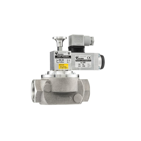 Zawór elektromagnetyczny grzybkowy, gwint DN40, ZB-40/12V