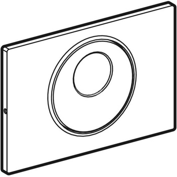 Przycisk Sigma10 WC IR, stal