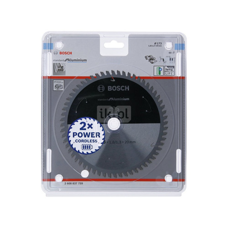 Ostrze do piły tarczowej bezprzewodowej Standard for Aluminium 150 × 1,8/1,3 × 10 T52