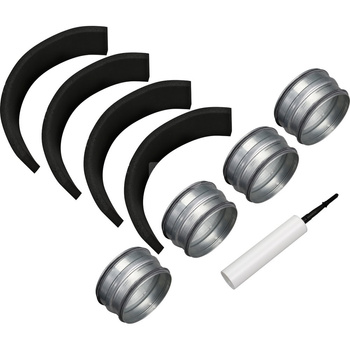 Zestaw podłączeniowy 4 nypli 150 mm/160 mm z izolacją CK150/160