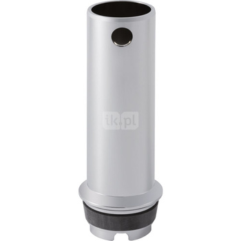 Króciec przelewowy, plexiglas