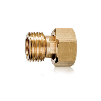 Półśrubunek GW GZ równoprzelotowy mosiężny 3/4"X3/4"