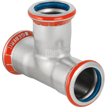 Trójnik Geberit Mapress C-Stahl FKM równoprzelotowy d108