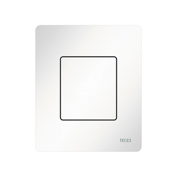 TECEsolid - przycisk spłukujący z metalu do pisuaru U1, biały połysk