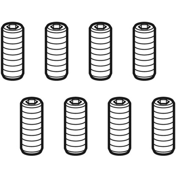 Pręty gwintowane M8x20 do wpustu liniowego (zestaw)