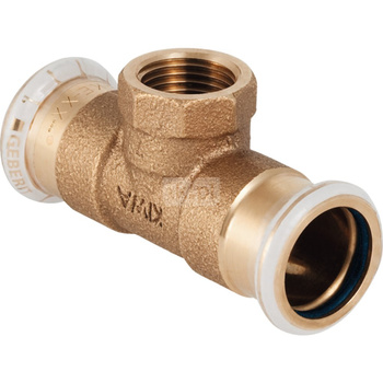 Trójnik Geberit Mapress Kupfer FKM przejściowy z gw.wewn. d54-Rp½