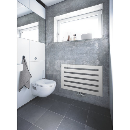 Grzejnik drabinkowy ZEHNDER Metropolitan, 595/900mm, kolor Biały, moc 447W