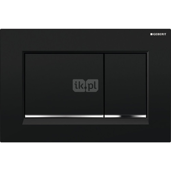 Przycisk spłukujący do stelaża GEBERIT Sigma Czarny