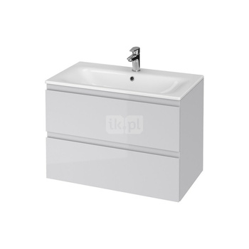 SET B276 MODUO 80 SZARY DSM (SZAFKA + UMYWALKA WPUSZCZANA W BLAT)